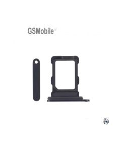 Gaveta cartão SIM para iPhone 16 Pro Max Preto