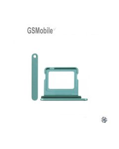 Carrellino SIM per iPhone 16 Plus Verde Acquamarina