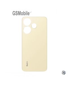 Vidrio trasero para Xiaomi Redmi 13 - Amarillo