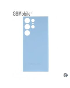 Cover Posteriore per Samsung S23 Ultra 5G Galaxy S918B Blu