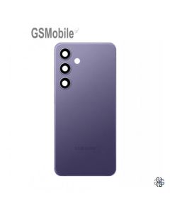 Cover Posteriore + Vetrino Fotocamera per Samsung S24 Galaxy S921B Viola