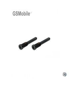 Black Torx Pentalobe Screw Set for iPhone 15 (2 Pieces)